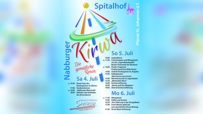 Kirwaplakat 2026 Pfarrei St. Johannes Nabburg. (Bild: Raphael Haubelt)