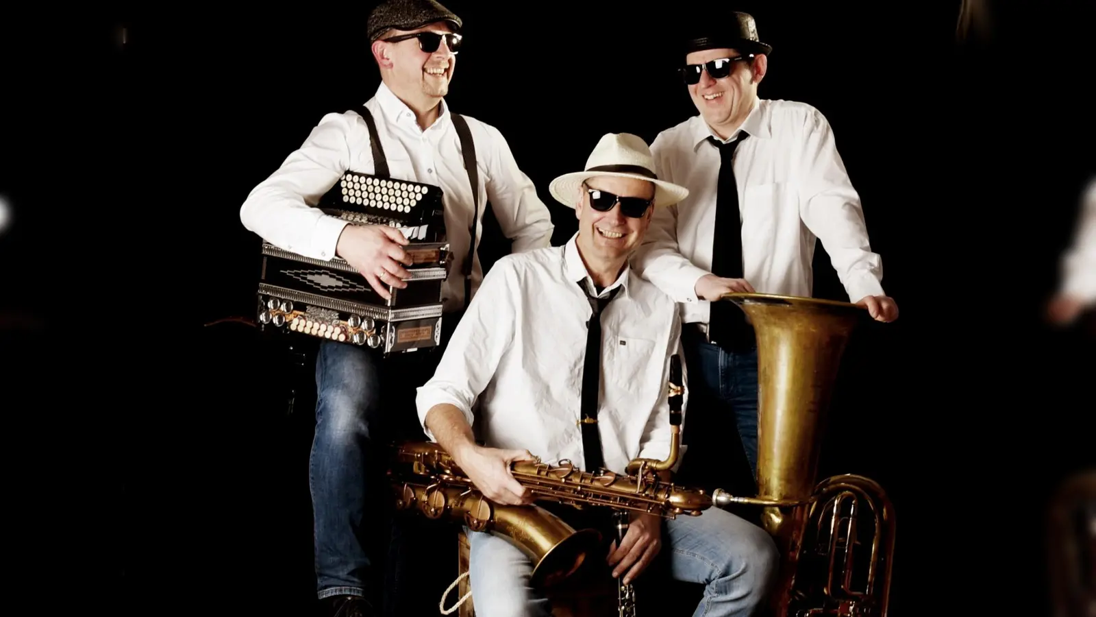 Das „Trio Inkognito”. (Bild: Reiner Artmann)