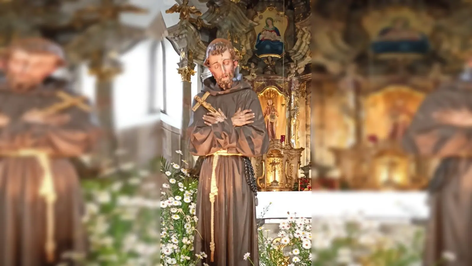 Der heilige Franziskus hat sich zeitlebens für den Frieden eingesetzt.  (Bild: Martin Staffe)