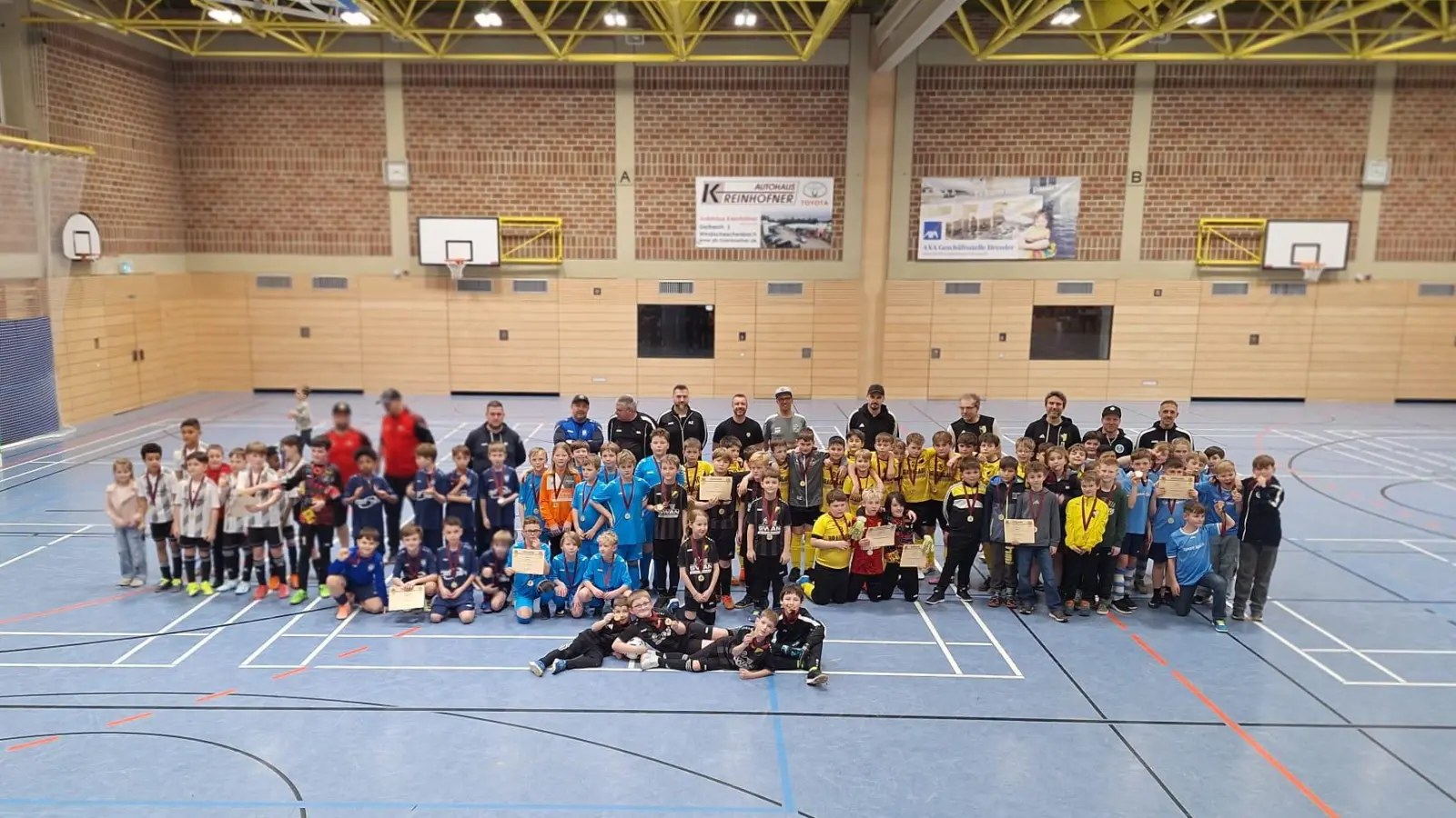 E-Jugendmannschaften (Bild: Robert Bergler)