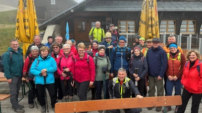 Ziel des diesjährigen Vereinsausflugs der Abteilung „RAN” des TSV Tännesberg war der Große Arber (Bild: Bernhard Walter)