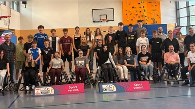 Schüler lernen am Projekttag eine neue Perspektive kennen. (Bild: Lea Göbel)