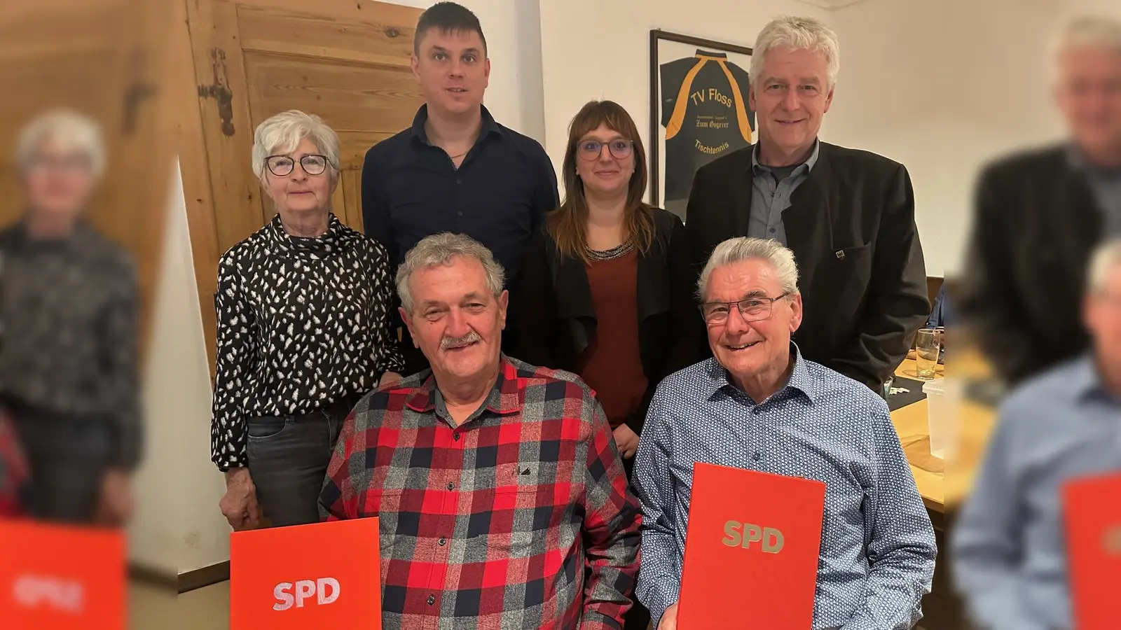 Ehrungen des SPD OV Floß (Bild: Eleonore Dreßler)