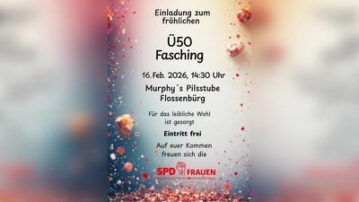 Einladung zum Ü50 Fasching.  (Bild: Pamela Wünsche)
