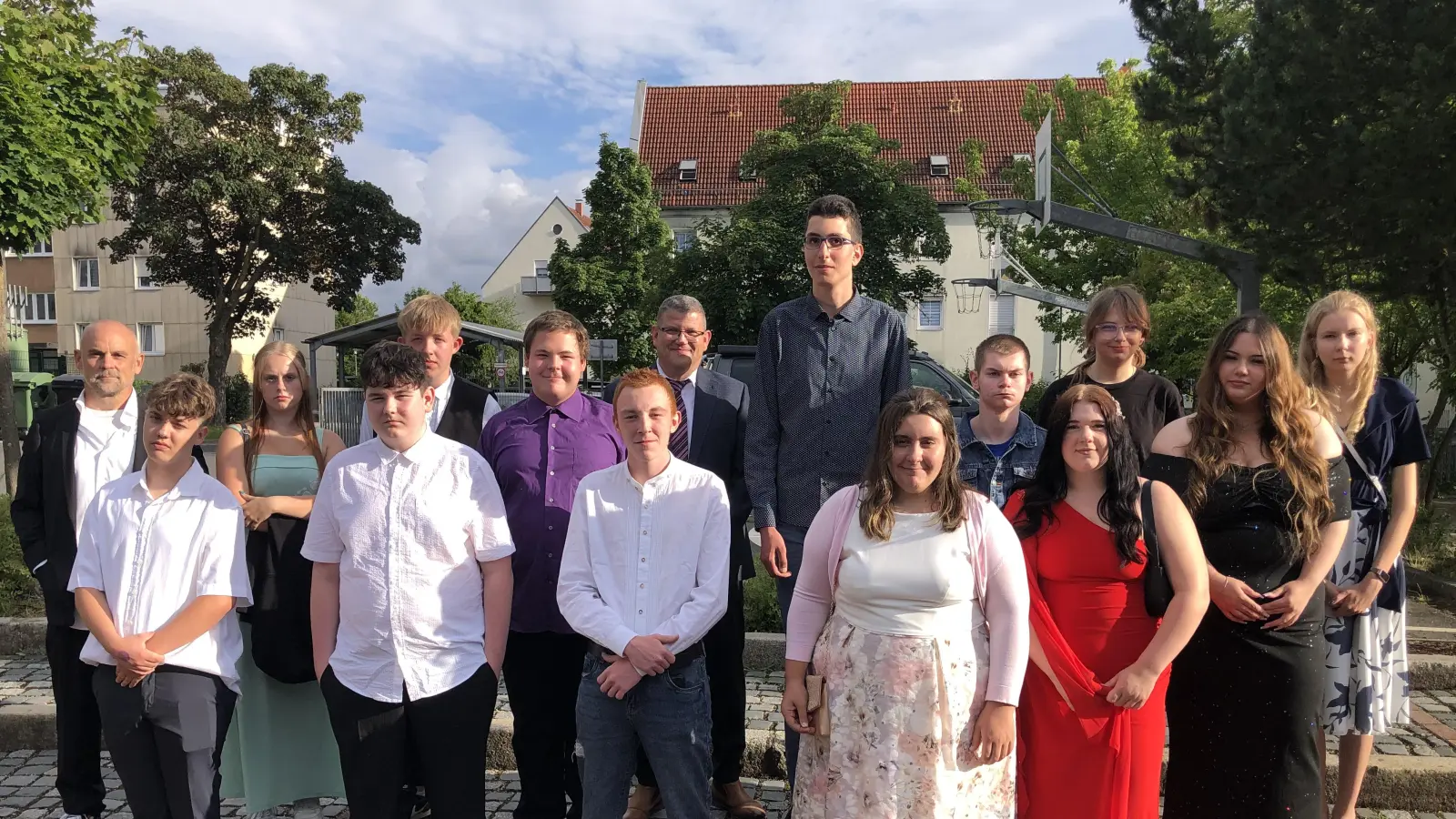 Abschlussklassen des SFZ Amberg 2025 (Bild: Konstantin Stich)