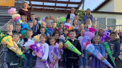 32 Erstklässler starten an der Grundschule Bechtsrieth in das Schuljahr 2026/27 (Bild: Hannah Wulfänger)