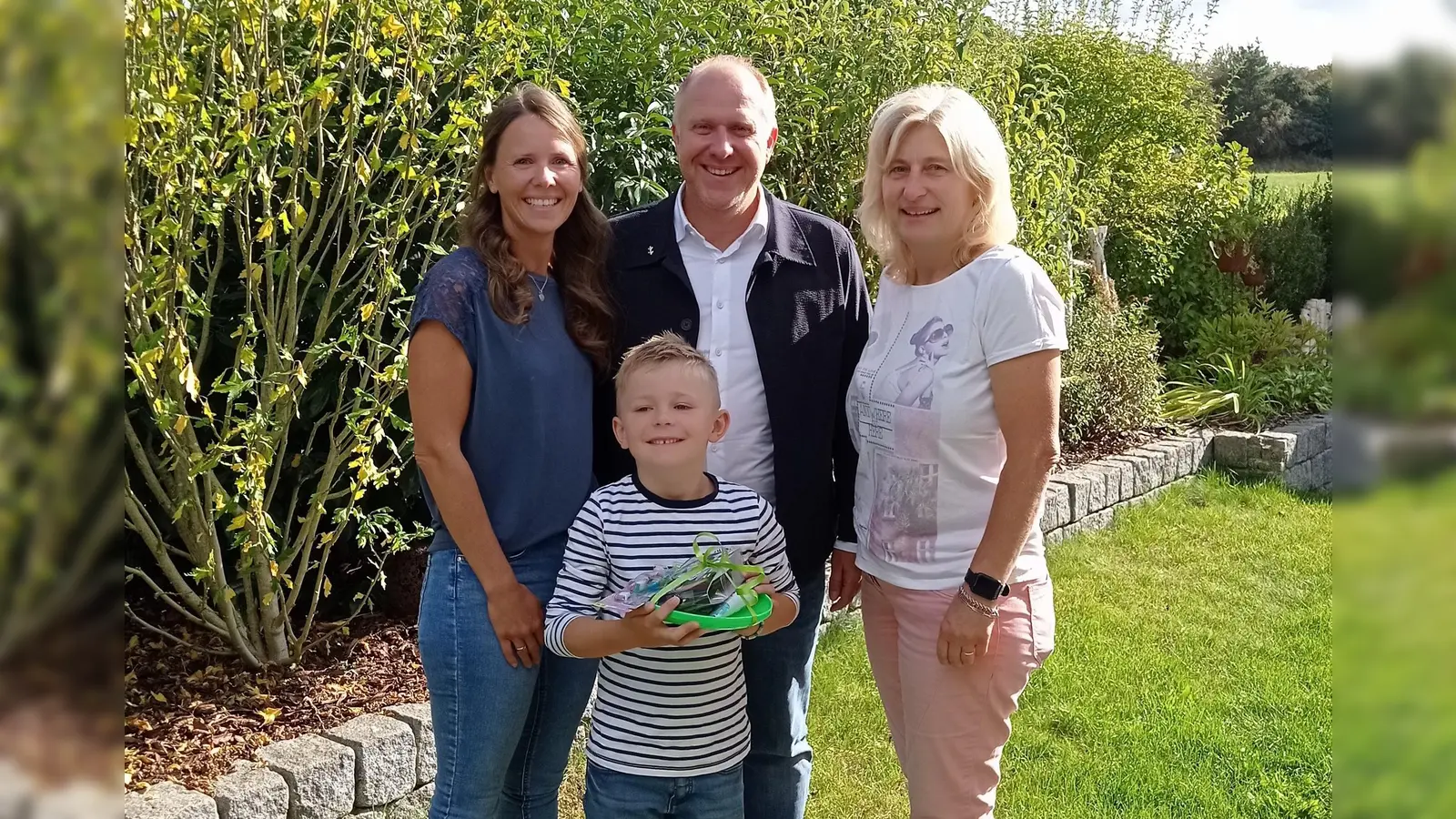 Auf zum Neustart nach der Kindergartenzeit - Bastian ist bereit.  (Bild: Elisabeth Kraus)
