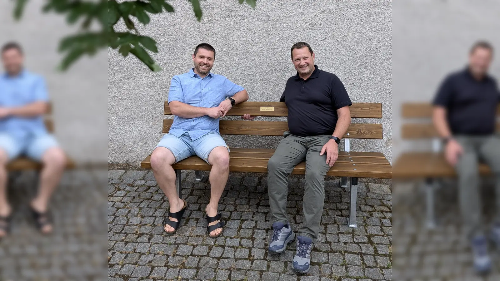 V.l.n.r.: Andreas Eckert, Andreas Reindl. (Bild: Max Schwärzer)