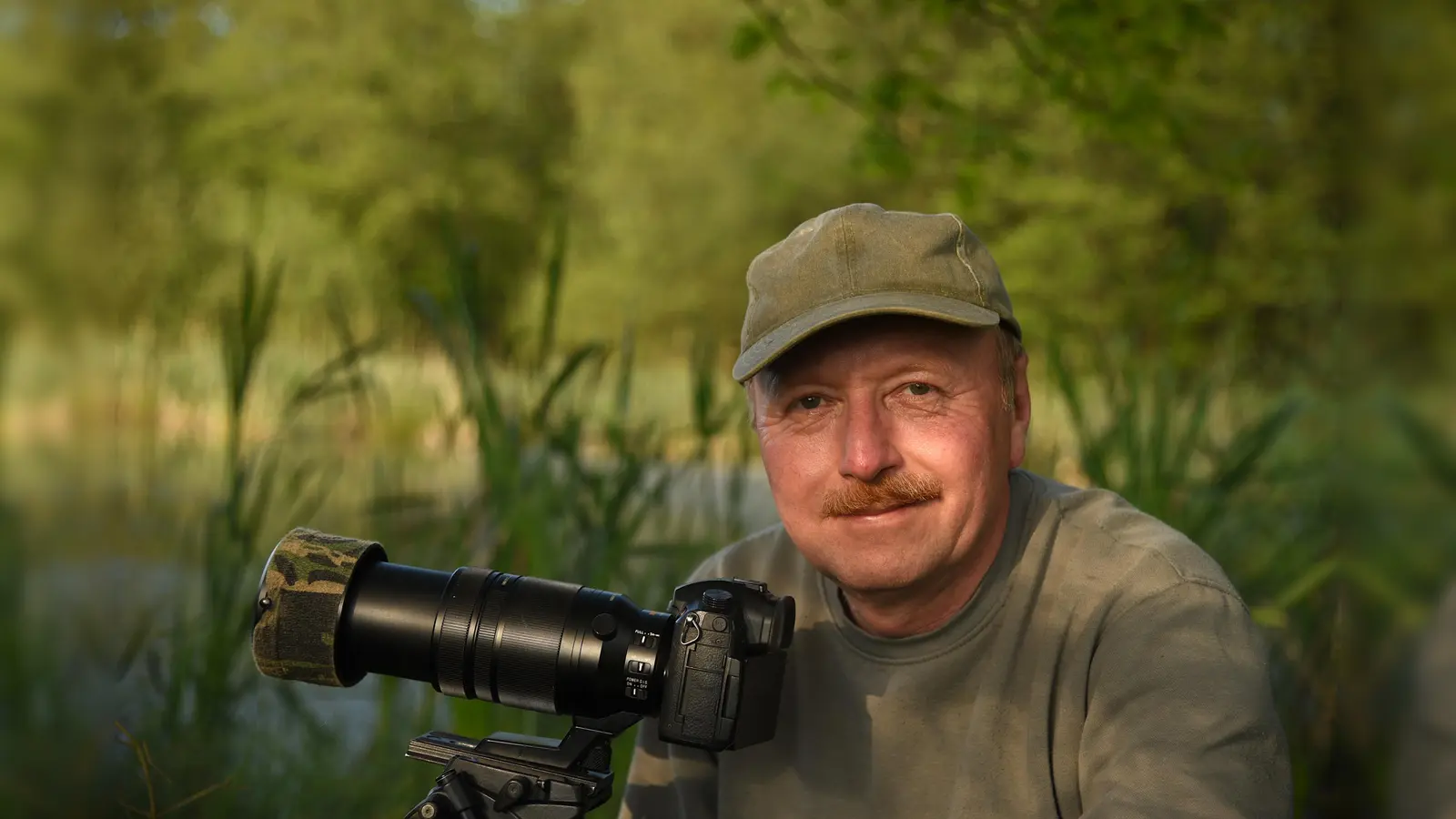 Naturfilmer Thomas Stock. (Bild: exb)