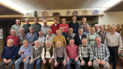 Die Rudis stellen sich zum gemeinsamen Foto. (Bild: Pauline Regler)