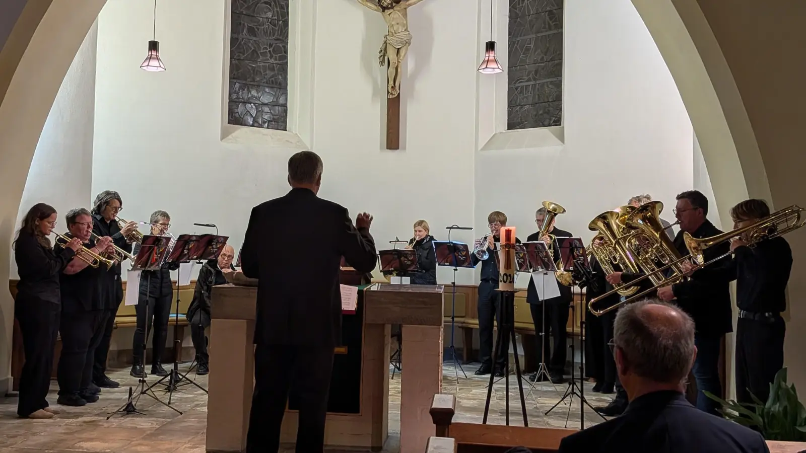 Projektposaunenchor „Hoffnungsklänge” (Bild: Thomas Berthold)