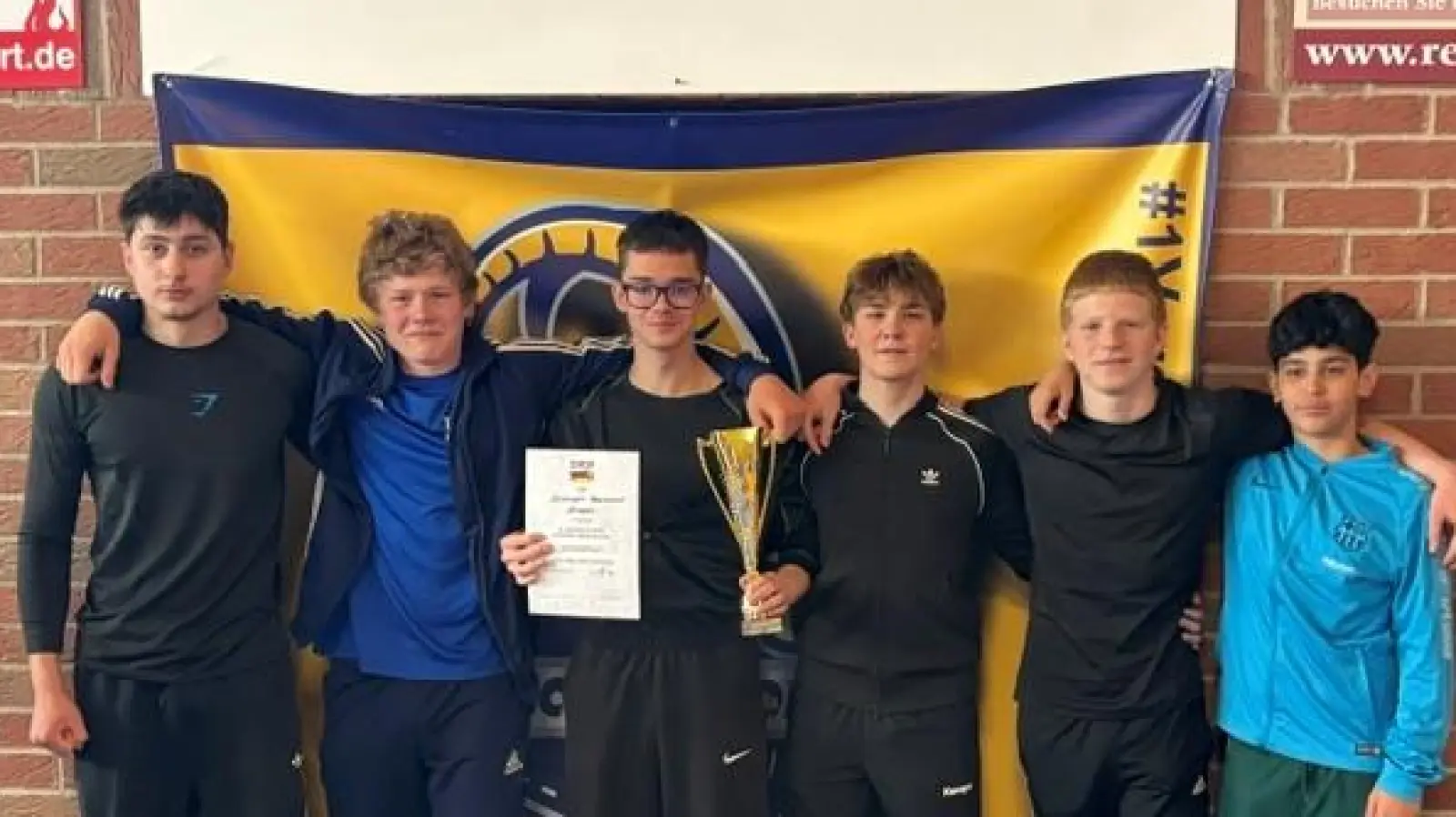 Deutsche Meister im Ringen. (Bild: Astrid Hollenbach)