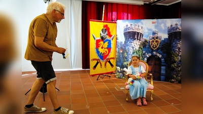 Fotograf Rüdiger Gollwitzer (l.) in Aktion (Bild: Renate Bauer-Zölch)