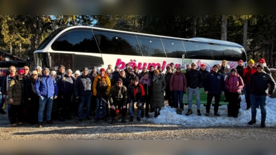 46 Teilnehmer genossen den wunderbaren Tag in Ruhpolding. (Bild: Christian Fritsch)