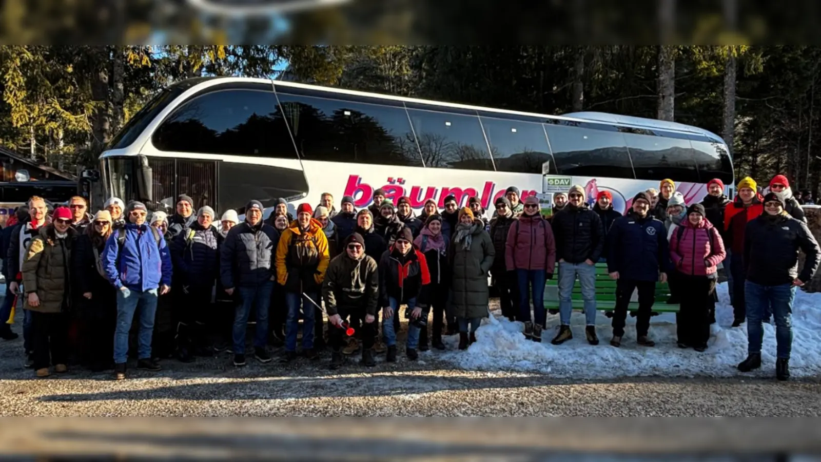 46 Teilnehmer genossen den wunderbaren Tag in Ruhpolding. (Bild: Christian Fritsch)