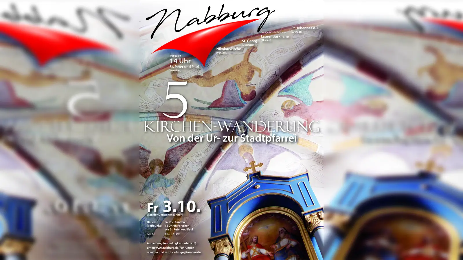 Start der 5-Kirchen-Wanderung ist in Perschen (Bild: aub)