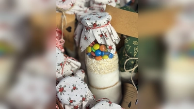 Kuchenmischung mit Biozutaten (Bild: Monika Blendl)