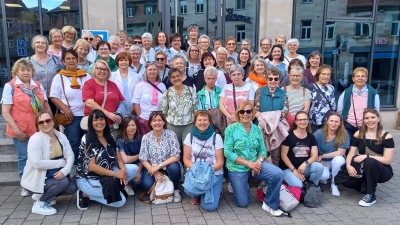SV Kauerhof Gymnastikgruppe Ausflug nach Fürth. (Bild: Ruth Meidenbauer)