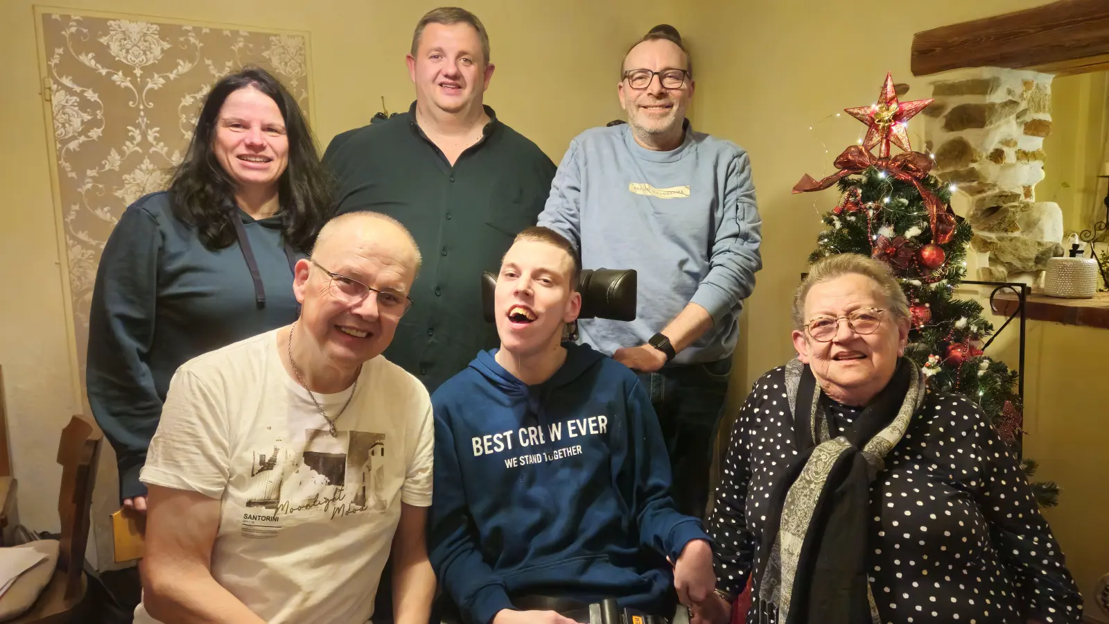 Weihnachtsfeier der SPD Waldsassen mit Spendenübergabe. (Bild: Hubert Rosner)