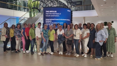 Unternehmerfrauen im Handwerk zu Besuch bei Siemens Amberg (Bild: Tanja Seitz)