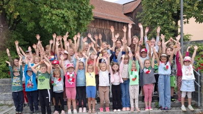 Die Kinder freuten sich über den gelungenen Feriennachmittag nach dem Motto „Bella Italia” (Bild: Sandra Preitschaft)