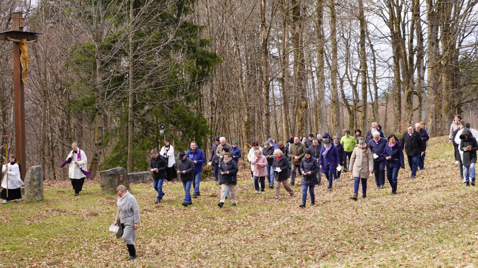 Kreuzweg am Heiligen Berg der Oberpfalz (Bild: Franz Völkl)