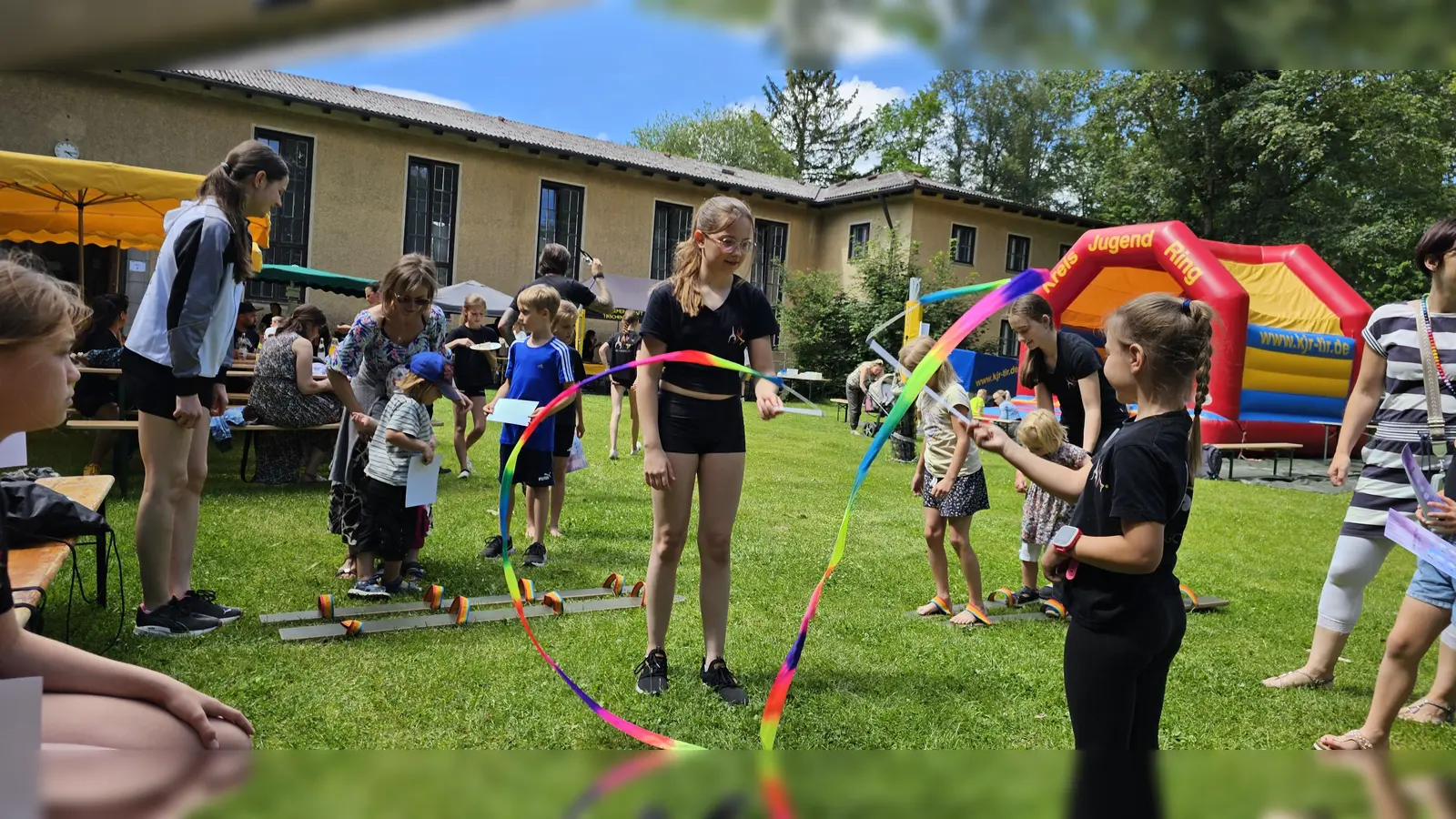Das Sommerfest TG Tirschenreuth kam gut an. (Bild: Julia Ritter/exb)