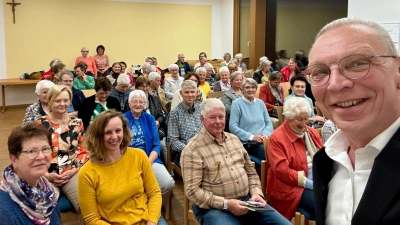 Apotheker Thomas Wittleben referierte beim Frauenbund Schwarzenfeld (Bild: Sieglinde Norgauer)