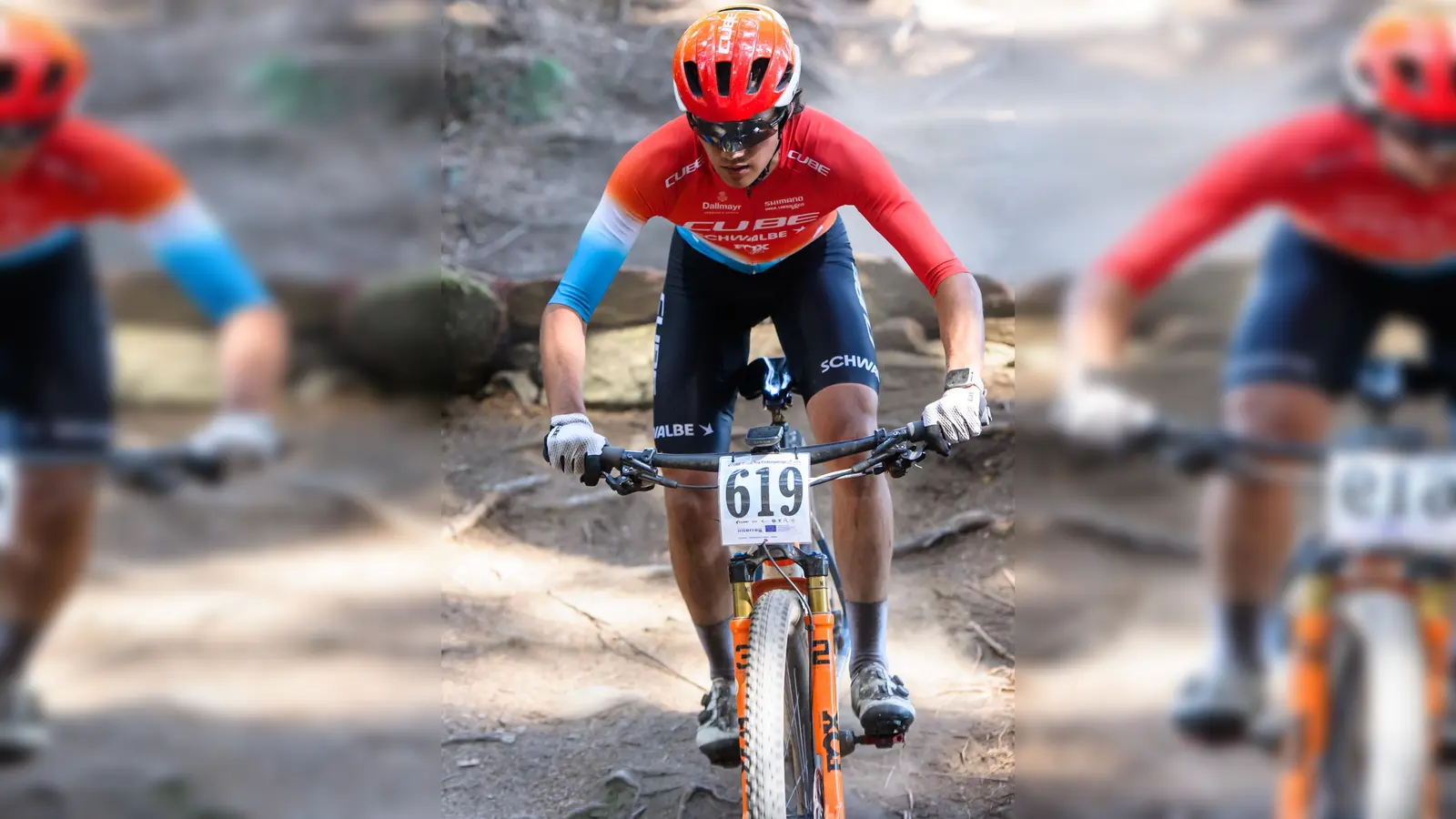 Lambert Sigl glänzte mit Rang 10 bei der MTB Bundesnachwuchssichtung. (Bild: Stephan Steiner)