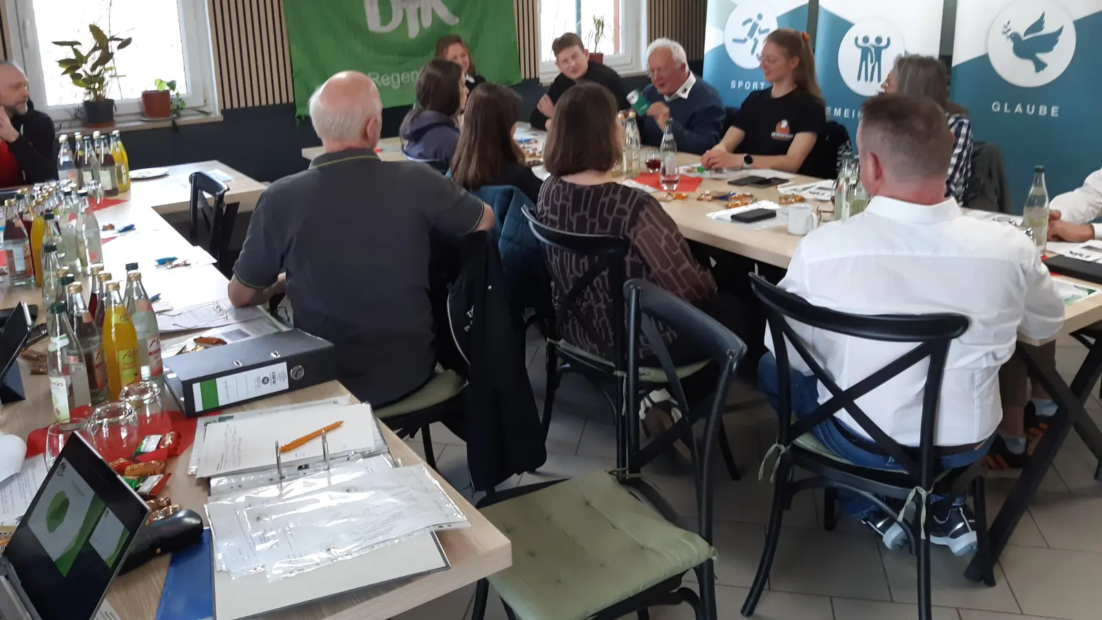 DJK-Diözesan-Jugendtag im Vereinsheim der DJK Falkenberg (Bild: Stefan Klarl)