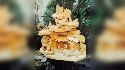 Ein wunderschönes handwerkliches Produkt der Püchersreuther Schnitzer (Bild: Wilhelm Schell)