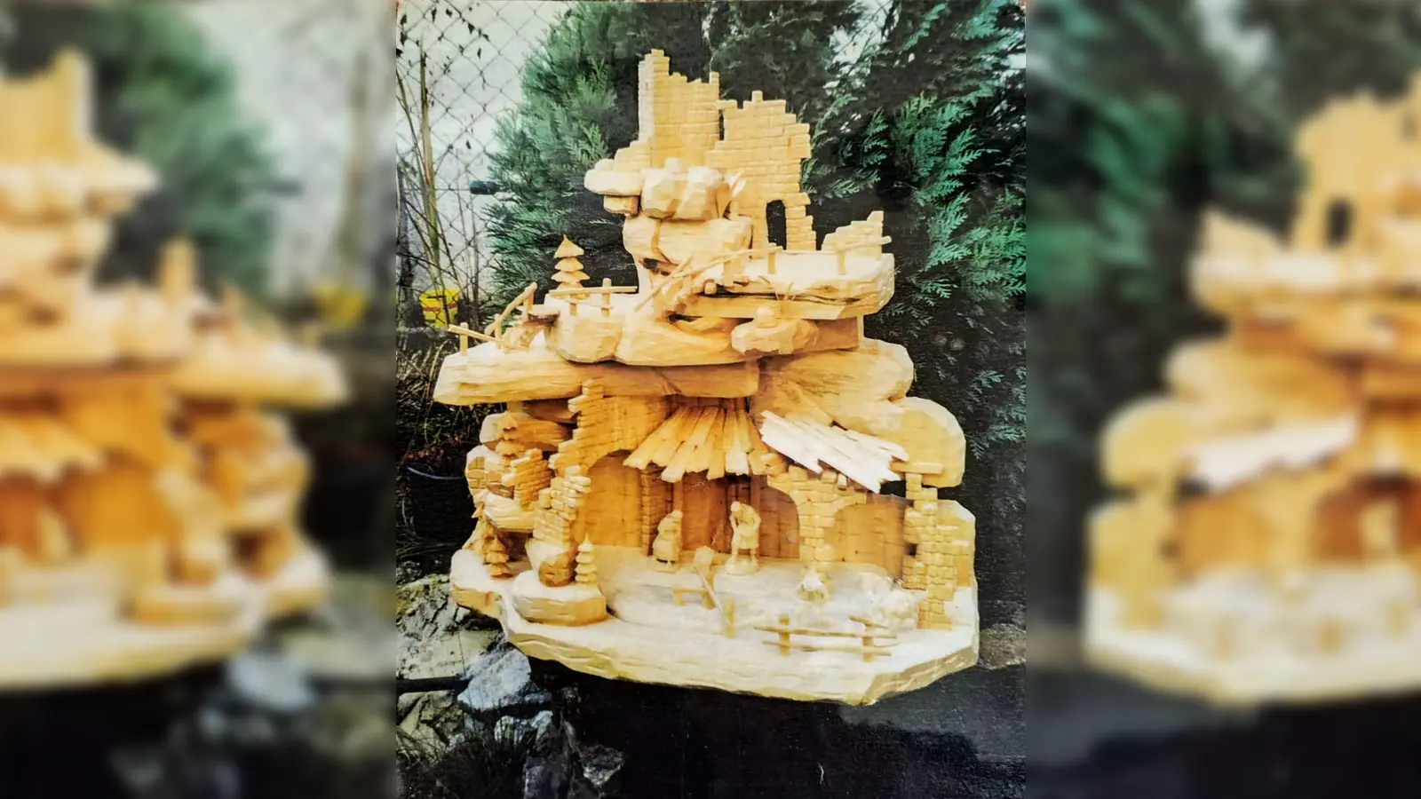 Ein wunderschönes handwerkliches Produkt der Püchersreuther Schnitzer (Bild: Wilhelm Schell)