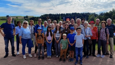Die Landesgartenschau besuchte die Siedlergemeinschaft Parkstein in Furth im Wald. (Bild: Kerstin Angerer Soares )
