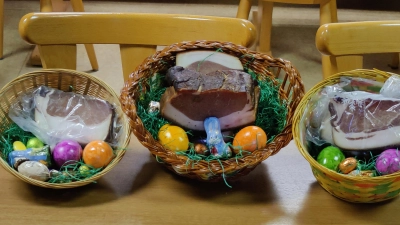 begehrte Osternester bei Freischütz Karmensölden (Bild: Stefan Neubauer)