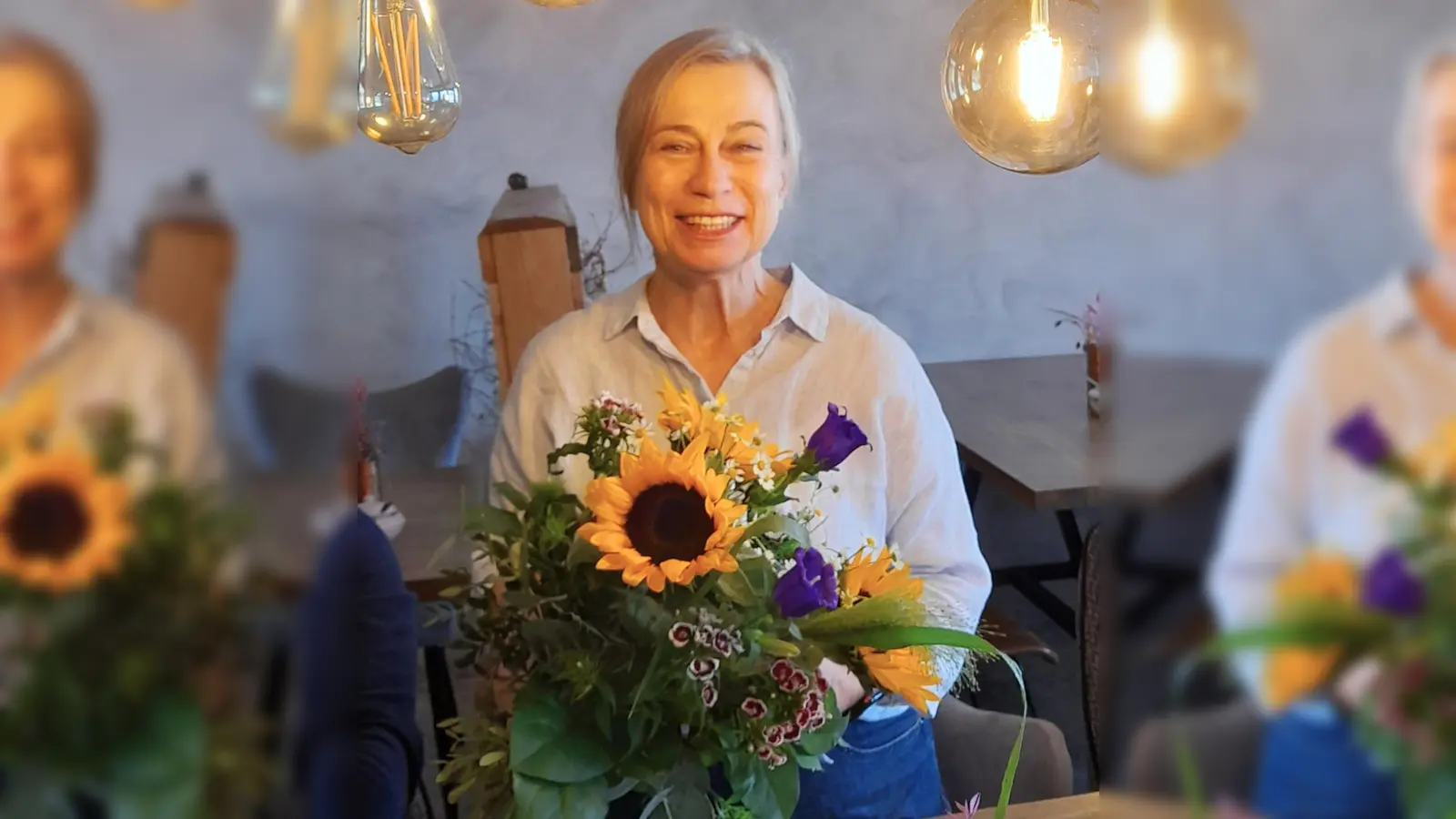 Der Ortsverband der Grünen dankte der langjährigen Stadträtin und 3. Bürgermeisterin Marion Juniec-Möller für ihre engagierte Arbeit. (Bild: Sabine Ernst)