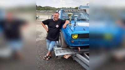 Starke Vorstellung auf dem Nürburgring.Mit 2 Topplatzierungen bleibt Dominik Schraml vom MSC Wiesau weiter im Rennen um den Titel in der Deutschen Rennslalommeisterschaft. (Bild: Karl-Heinz Dietrich )