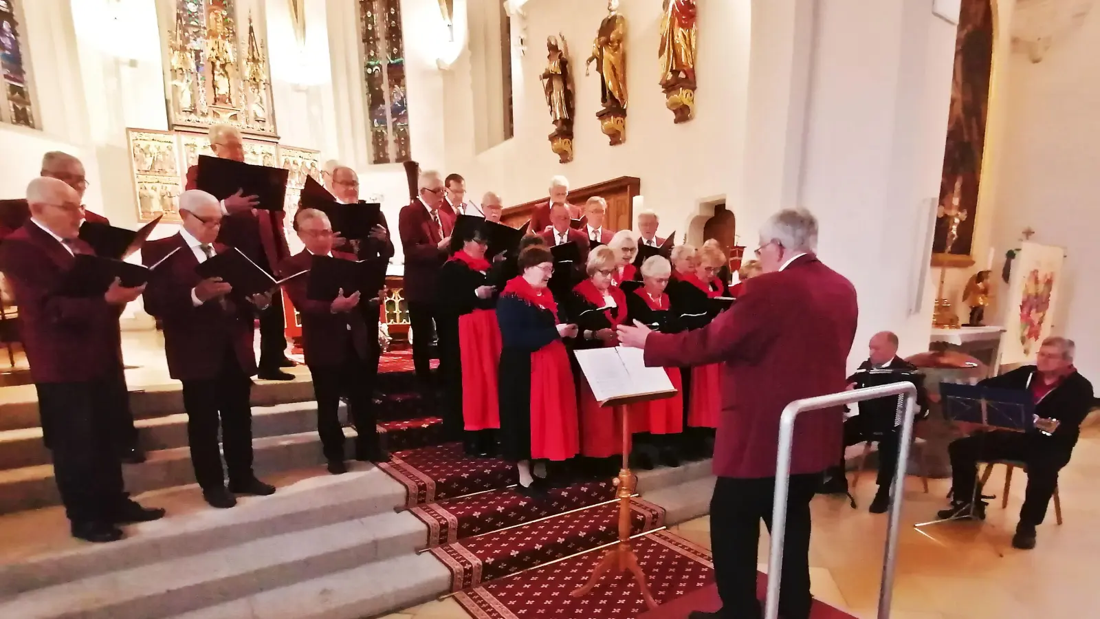 Mariensingen in der Stadtpfarrkirche. (Bild: Herbert Konrad)