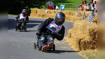 Archivbild vom Bobby Car Rennen 2024 (Bild: Lukas Forster)
