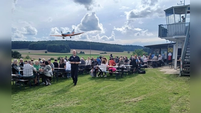 Flugplatzfest der Luftsportgruppe Sulzbach-Rosenberg in Fichtelbrunn. (Bild: Peter Ostermann)