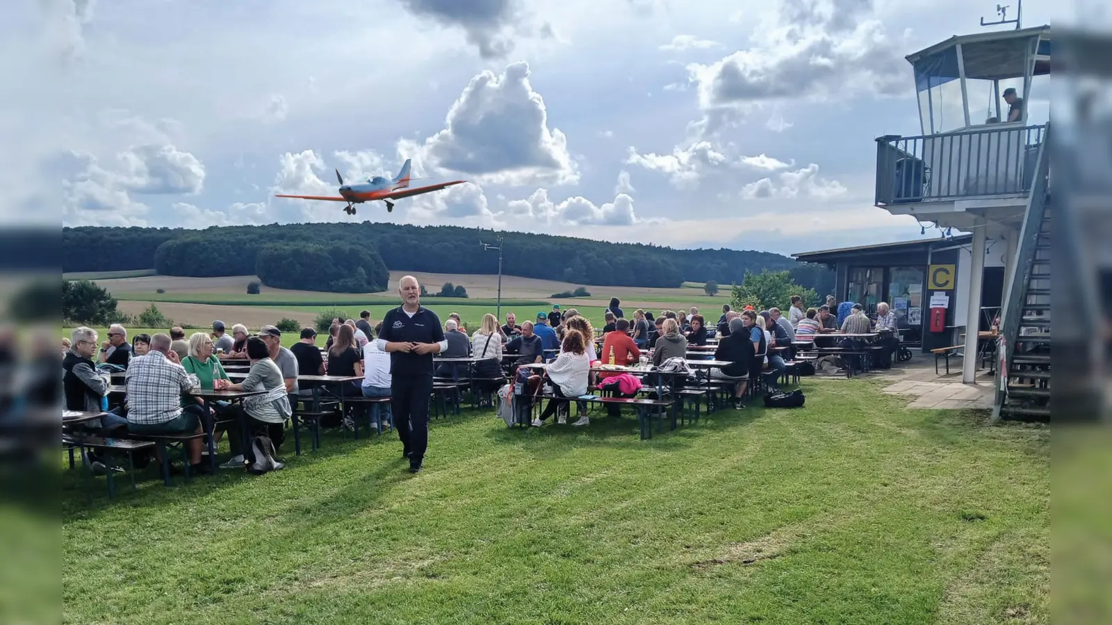 Flugplatzfest der Luftsportgruppe Sulzbach-Rosenberg in Fichtelbrunn. (Bild: Peter Ostermann)