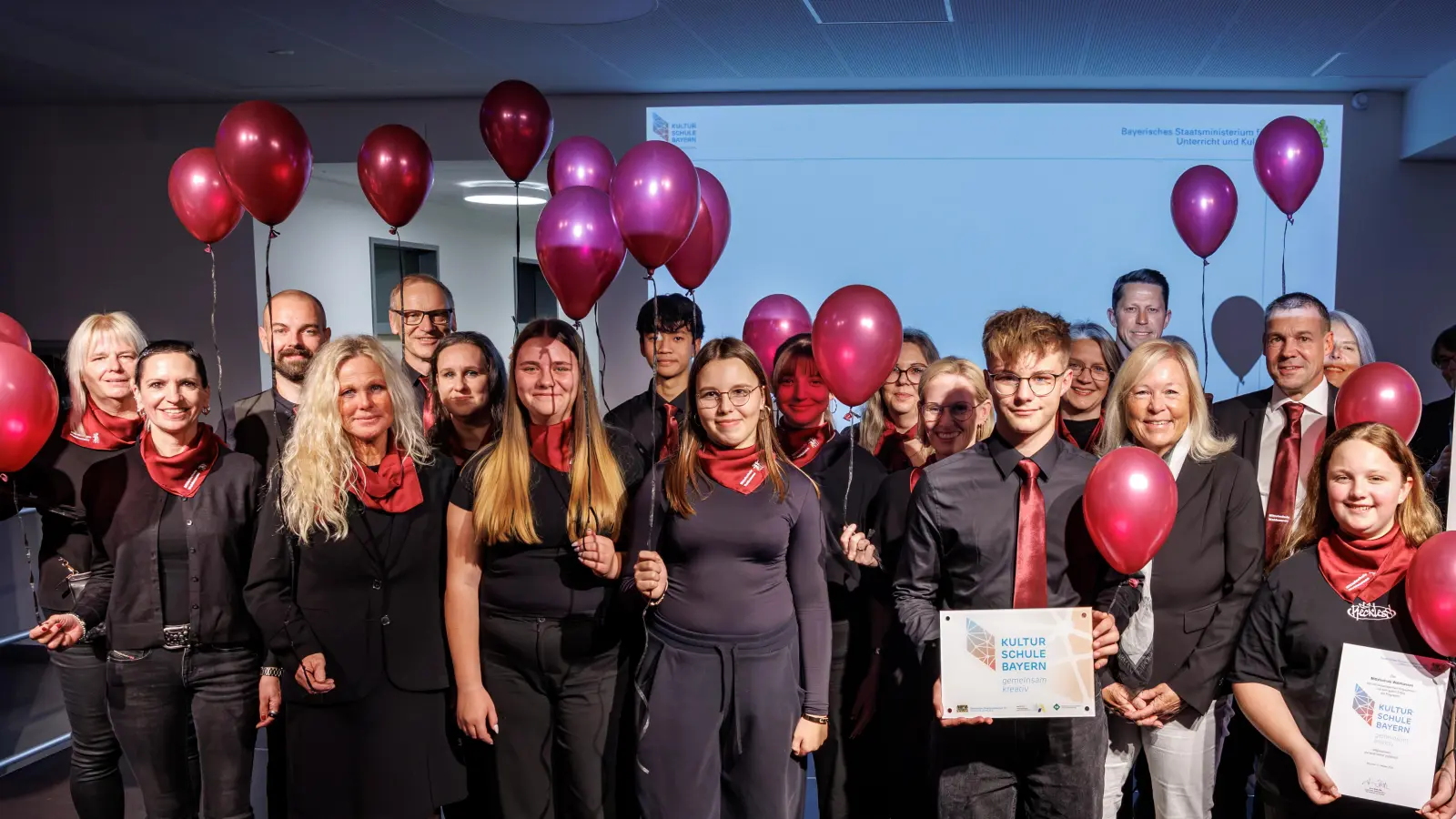Zertifizierungsfeier der Kulturschulen in Bayern - Schulcampus Mittelschule Werderau Nürnberg (Bild: Daniel Karmann)