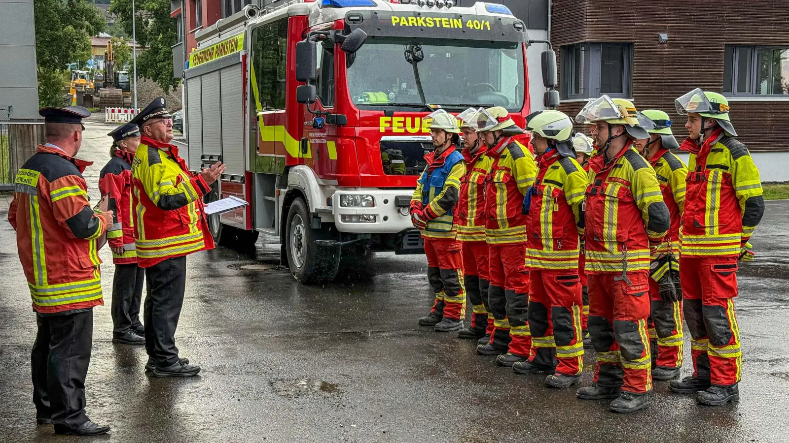 Leistungsprüfung der Feuerwehr Parkstein (Bild: Stefan Bäumler)
