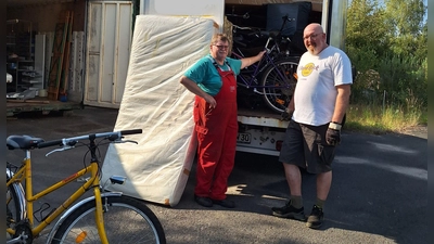 Foto mit Ewald Oppl und Wolfgang Trottmann (Bild: Monika Seidel)