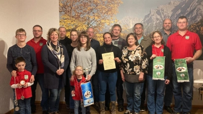 Siegerehrung der Lokalschau 2025 (Bild: Isabella Scheuerer)