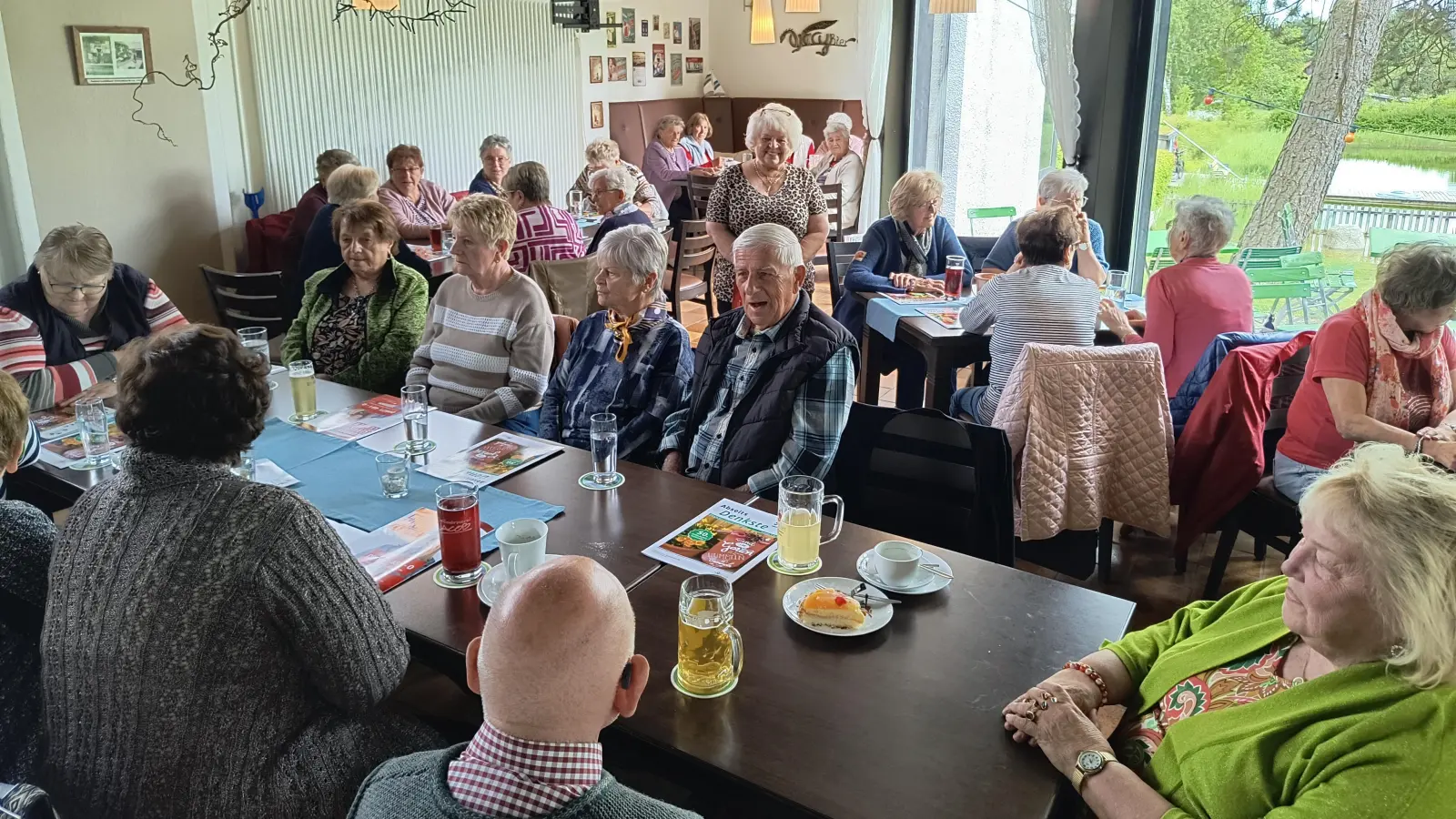 Seniorentreff in der Waldbadgaststätte. (Bild: Nikolaus Scherr)