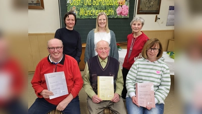  vorne von links: R. Zintl, H. Männer, C. Fischer, hinten: M. Pappenberger, S. Heindl, M. Schicker (Bild: Rudi Kunz)