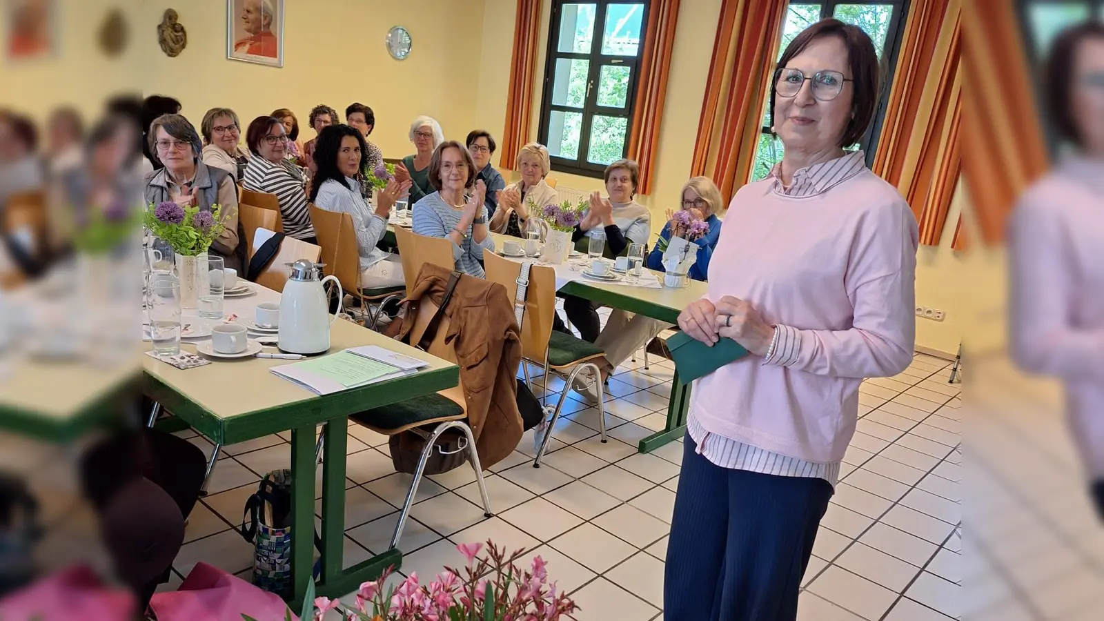 Gerda Six bei der Verabschiedung. (Bild: Barbara Dirrigl)