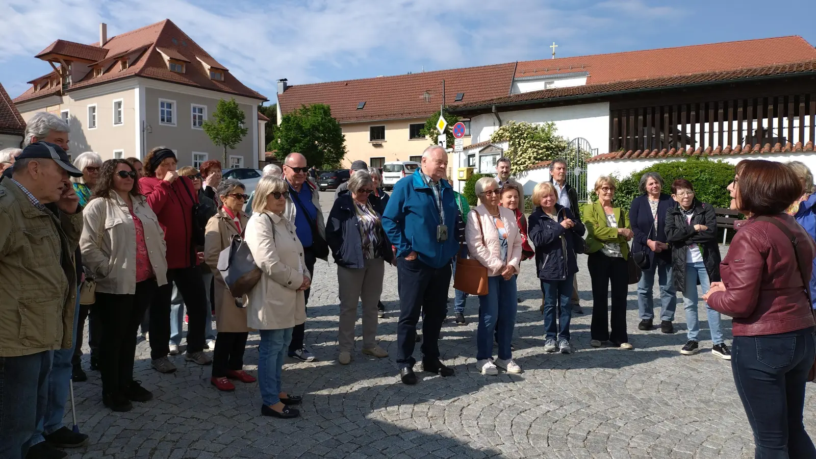 Gruppe aus dem Stiftland in Pielenhofen (Bild: Martina Zanner)