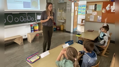 Alle Kinder waren begeistert dabei. (Bild: Simone Schieder)