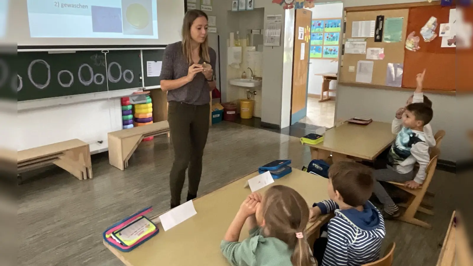 Alle Kinder waren begeistert dabei. (Bild: Simone Schieder)